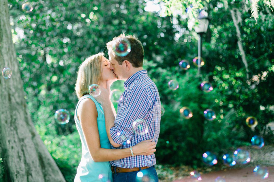 bubbly cypress gardens engagement shoot