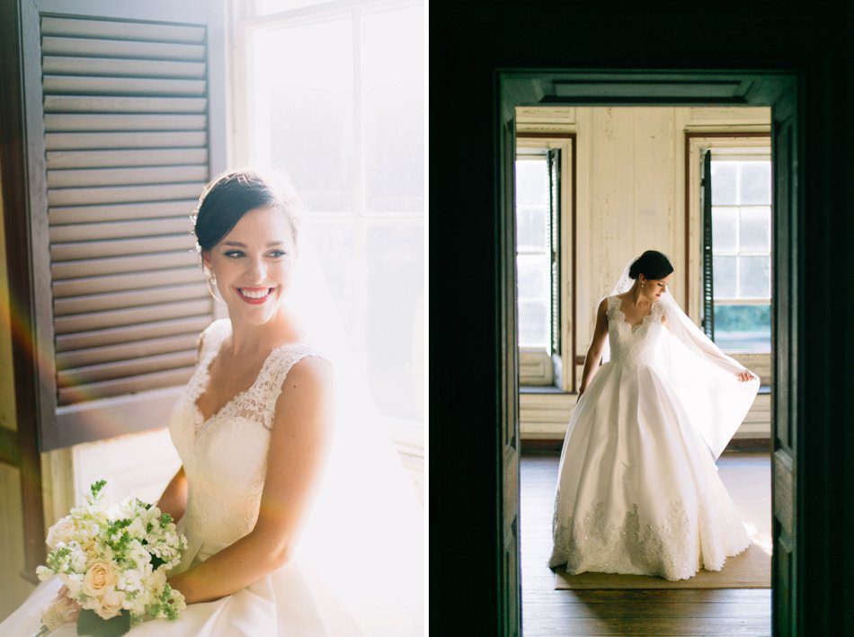 Drayton Hall Bridal photos by Catherine Ann Photography