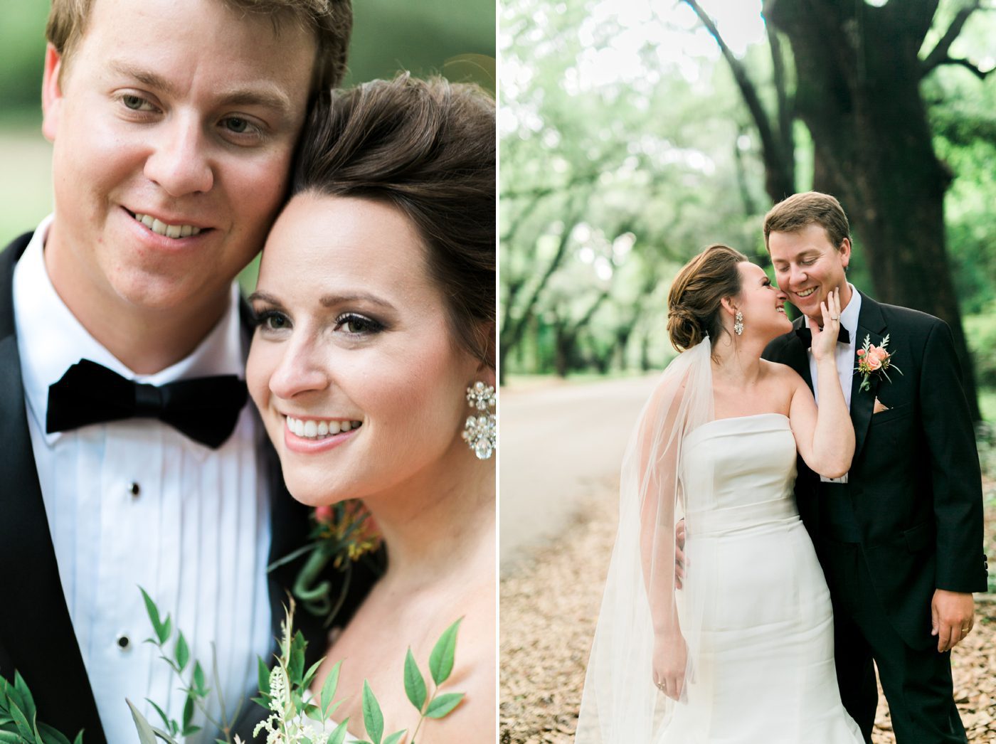 Bridal hair and makeup by The Studio, A Salon in Hartsville SC. Photo by Charleston wedding photographer Catherine Ann Photography