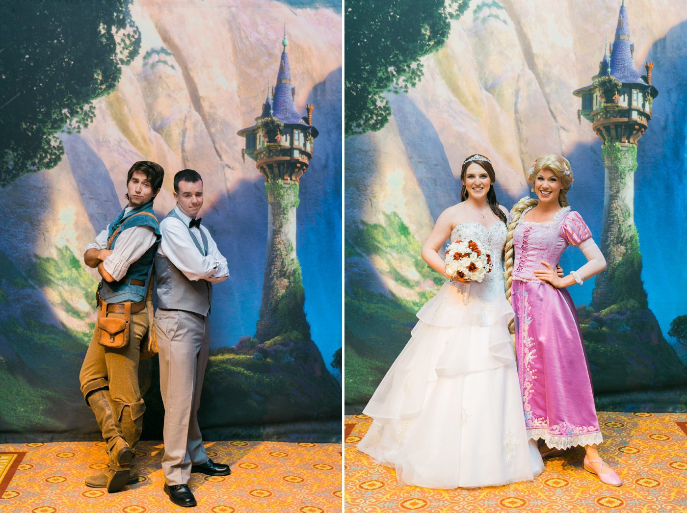 tangled inspired wedding at Disney World by Catherine Ann Photography