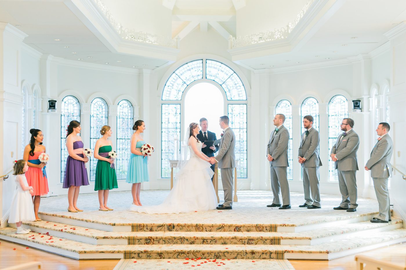Disneys wedding pavilion ceremony photo