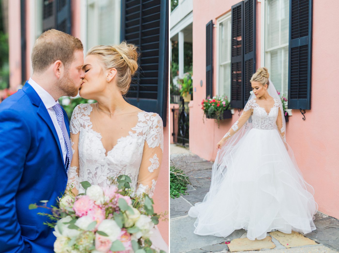 Natural light wedding photography in Charleston SC by Catherine Ann Photography