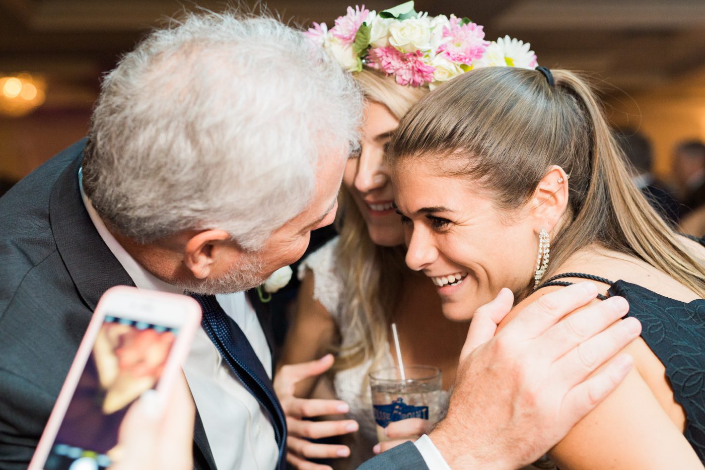 Latvian American wedding flower crown