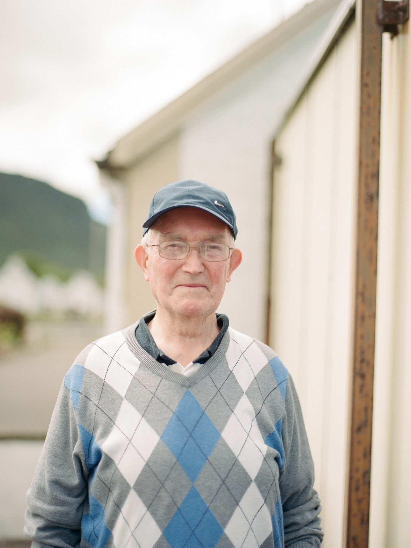 Portrait of an Irish man