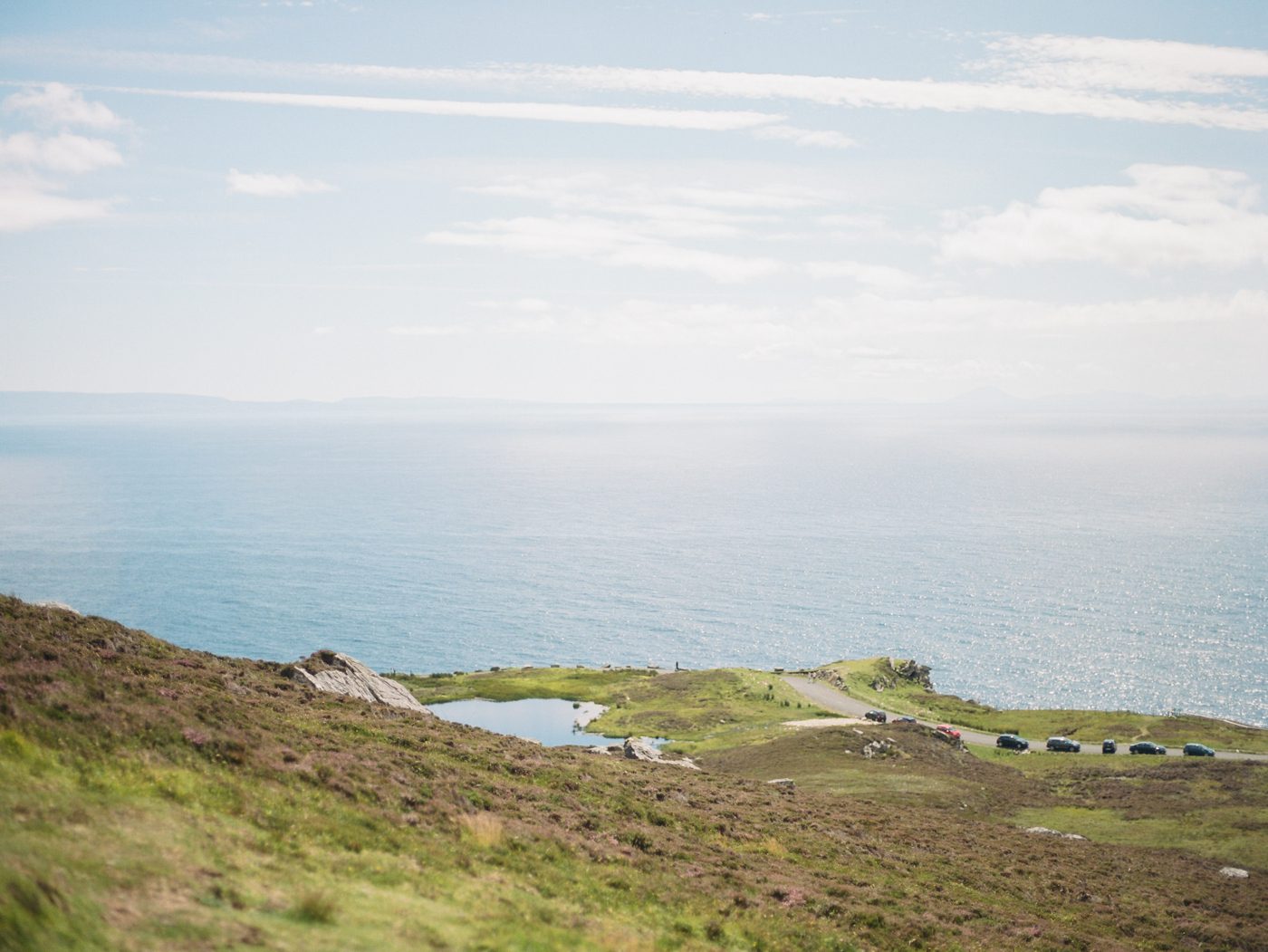 Gorgeous landscape photo of Slieve League Cliffs in Ireland 