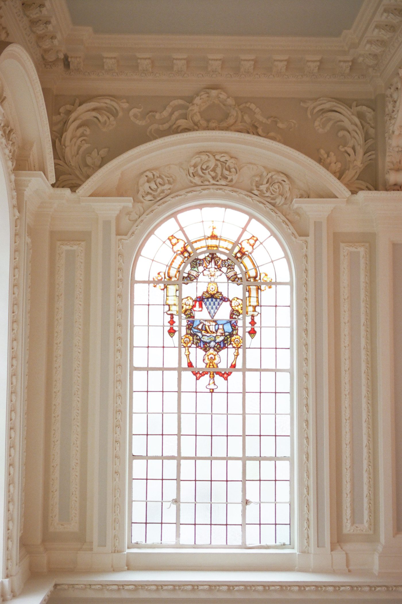Stain glass windows in Belfast 