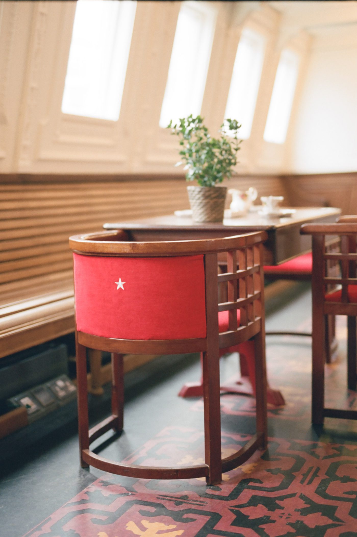 White Star Line wooden chair 