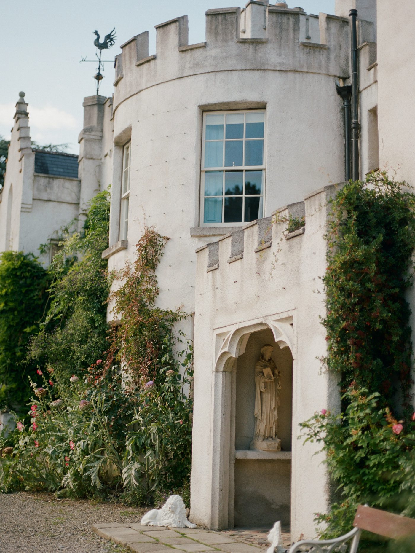 Travel film photography of an Irish castle in co. Carlow by Catherine Ann Photography