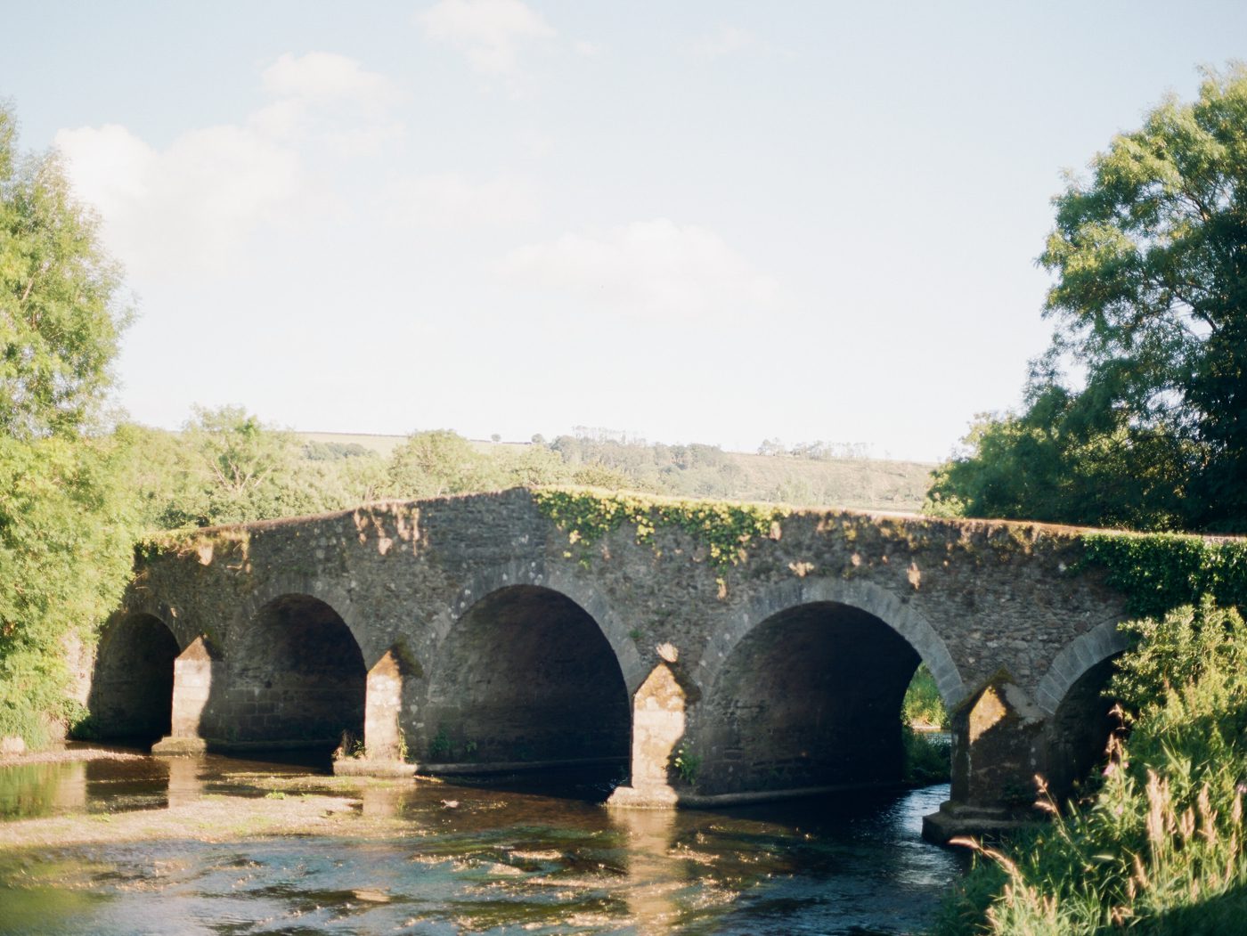Stone bridge in co Carlow Ireland 