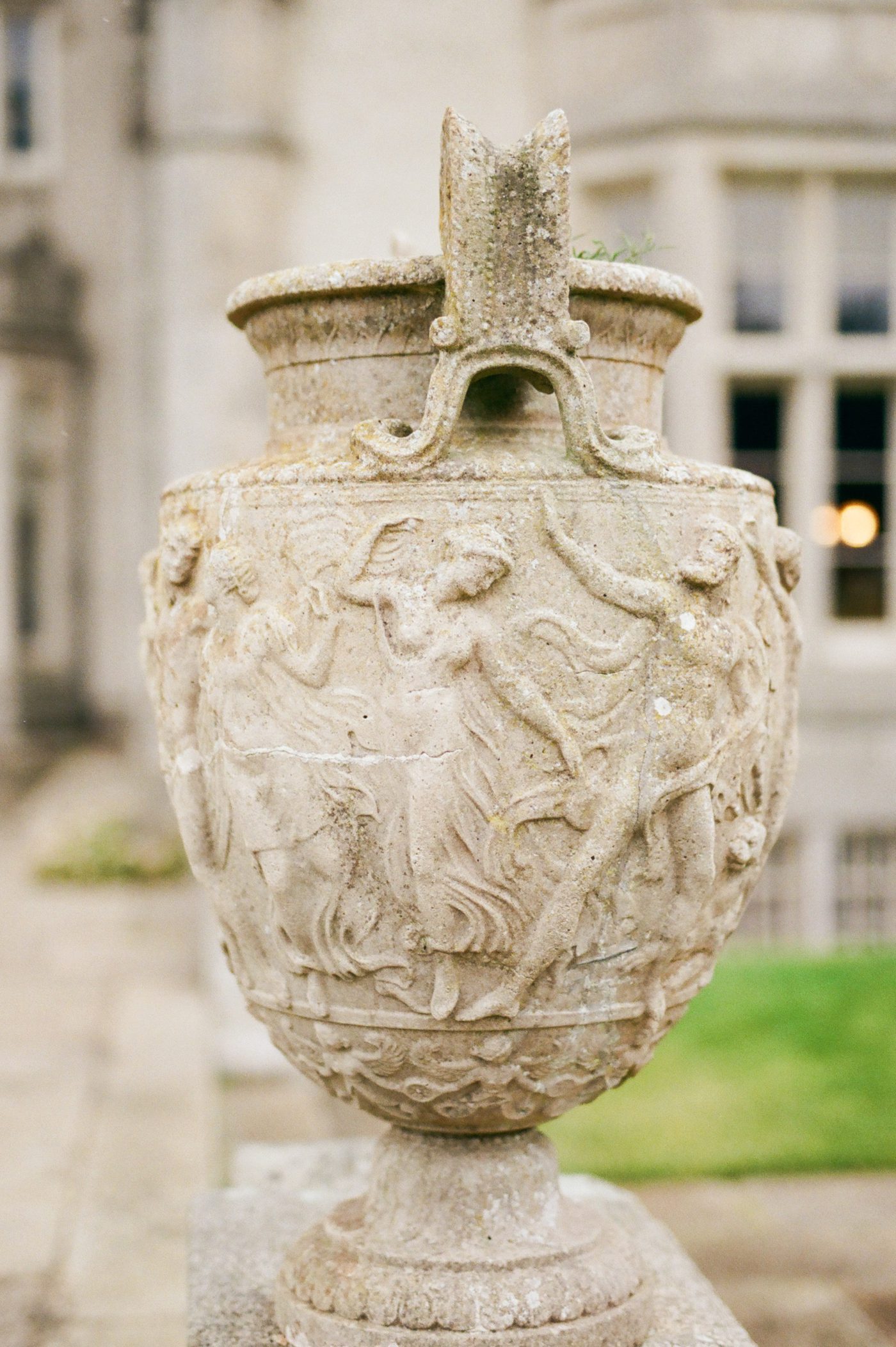 Old flower pot in Ireland 