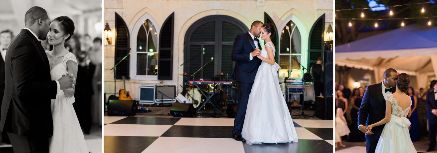 First dance photos at William Aiken House Charleston SC by Catherine Ann Photography 