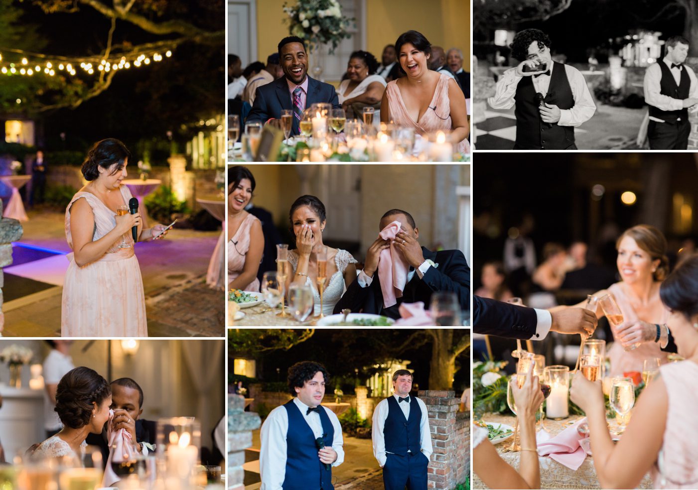 William Aiken house wedding toasts | Elegant William Aiken House Wedding Photos | Charleston SC wedding photographers Catherine Ann Photography