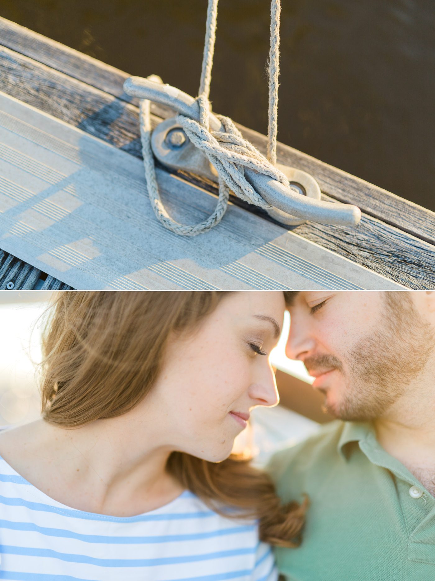 Engagement pictures at Charleston Harbor 