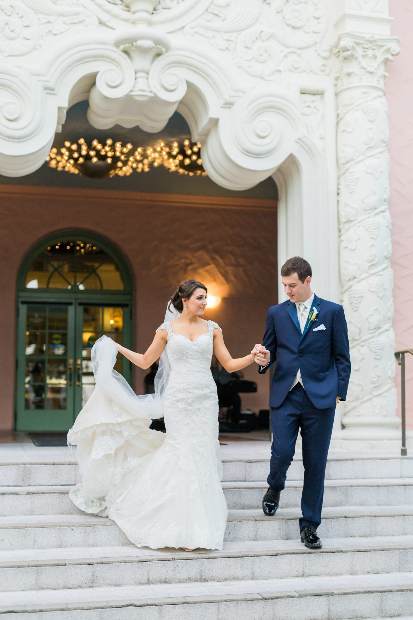 Florida historic hotel wedding | Vinoy renaissance wedding photos | St Petersburg FL wedding photographersCatherine Ann Photography