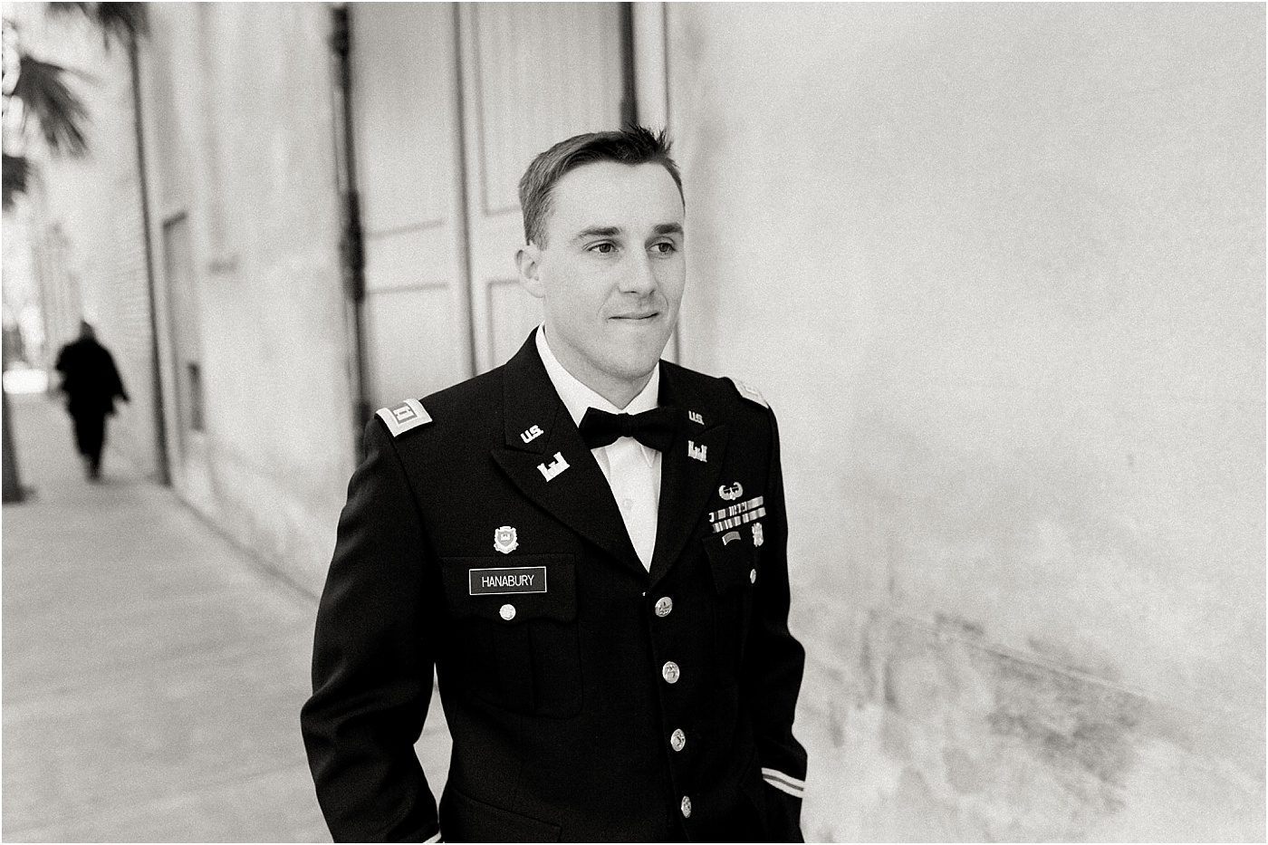 Military groom in Charleston SC | Catherine Ann Photography