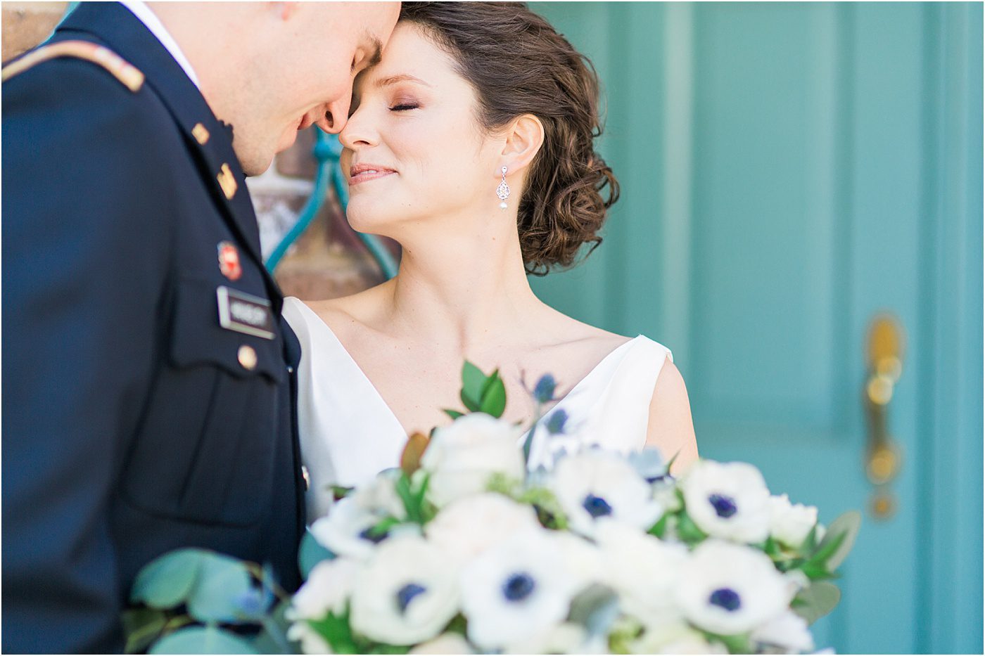 Military Charleston wedding at French Huguenot Church | Charleston SC wedding photographer Catherine Ann Photography
