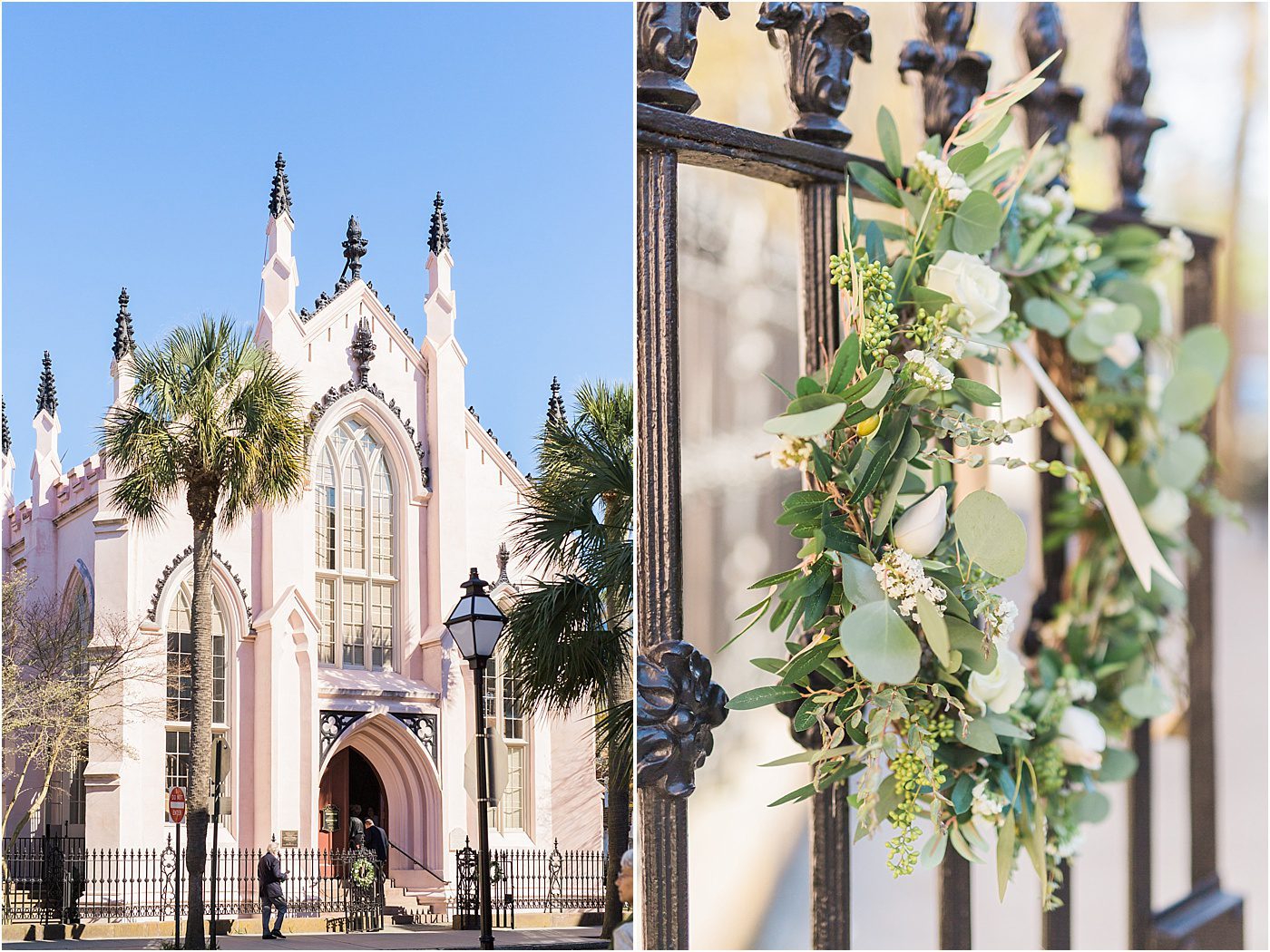 French Huguenot Church | Charleston SC wedding photographer Catherine Ann Photography