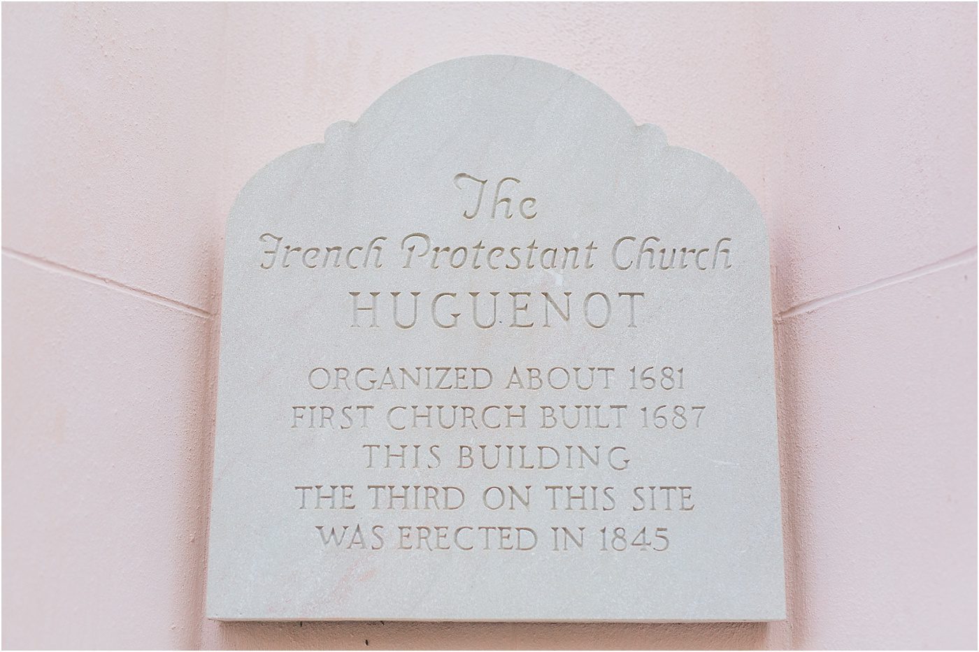 French Huguenot Church Charleston Wedding Photos | Charleston SC wedding photographer Catherine Ann Photography