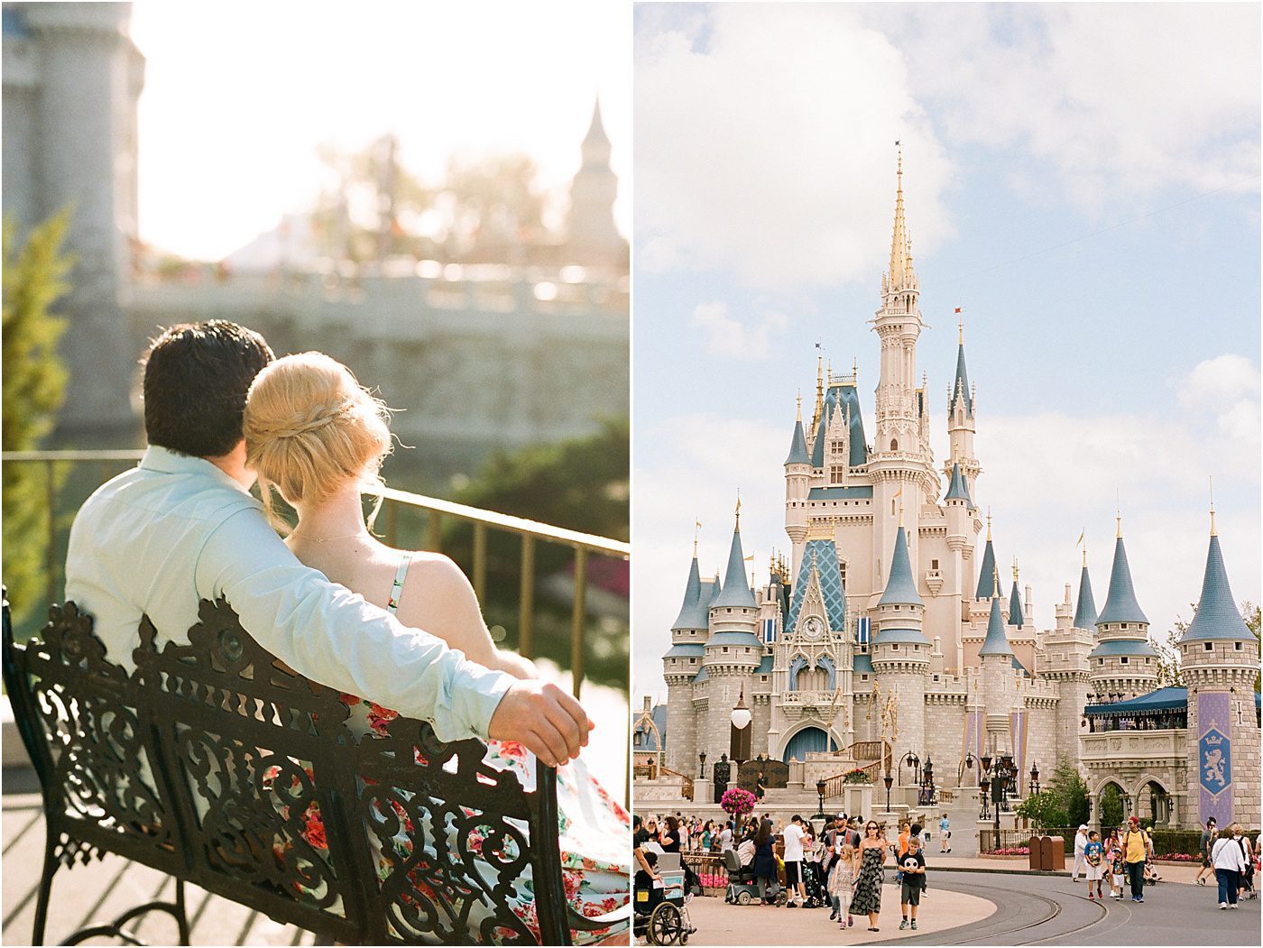 Colorful Vintage Disney Film Anniversary Session