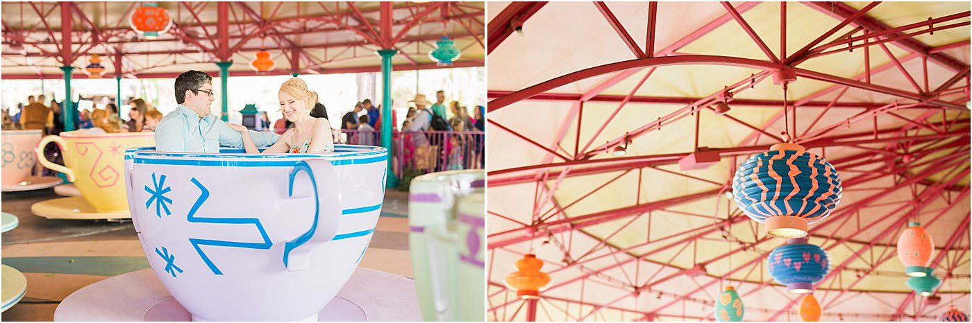 Colorful Vintage Disney Film Anniversary Session