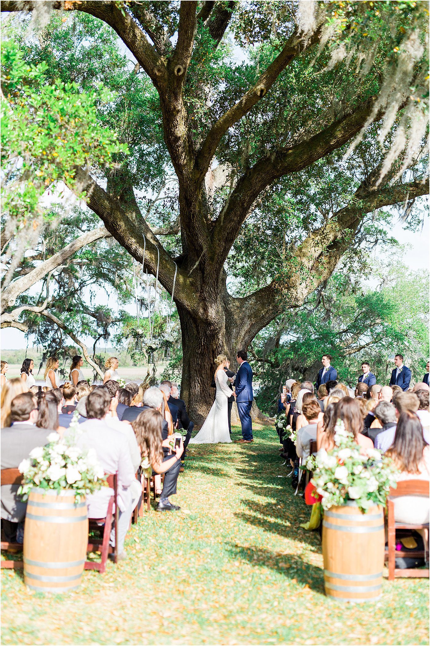 Old Wide Awake Plantation Wedding Photos | Charleston Wedding Photographer | Catherine Ann Photography