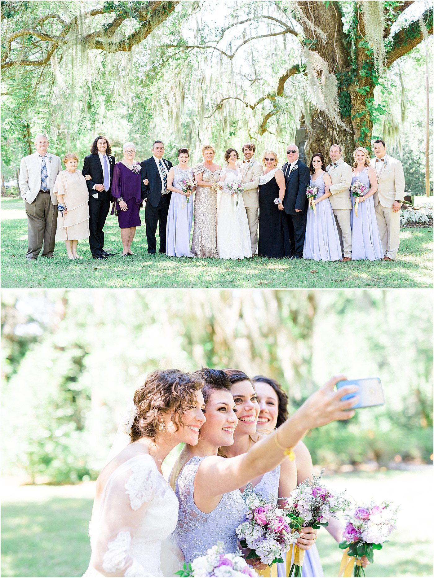 Lavender and Mint Magnolia Plantation Wedding | Charleston Wedding Photographer | Catherine Ann Photography