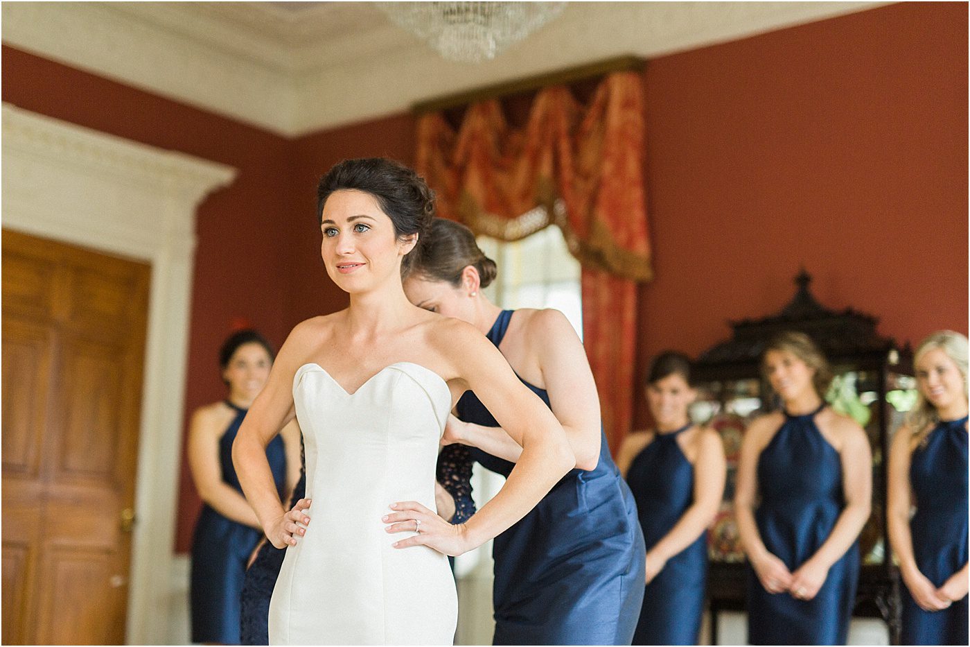 A Navy and Gold William Aiken House Wedding | Charleston Wedding Photographer | Catherine Ann Photography