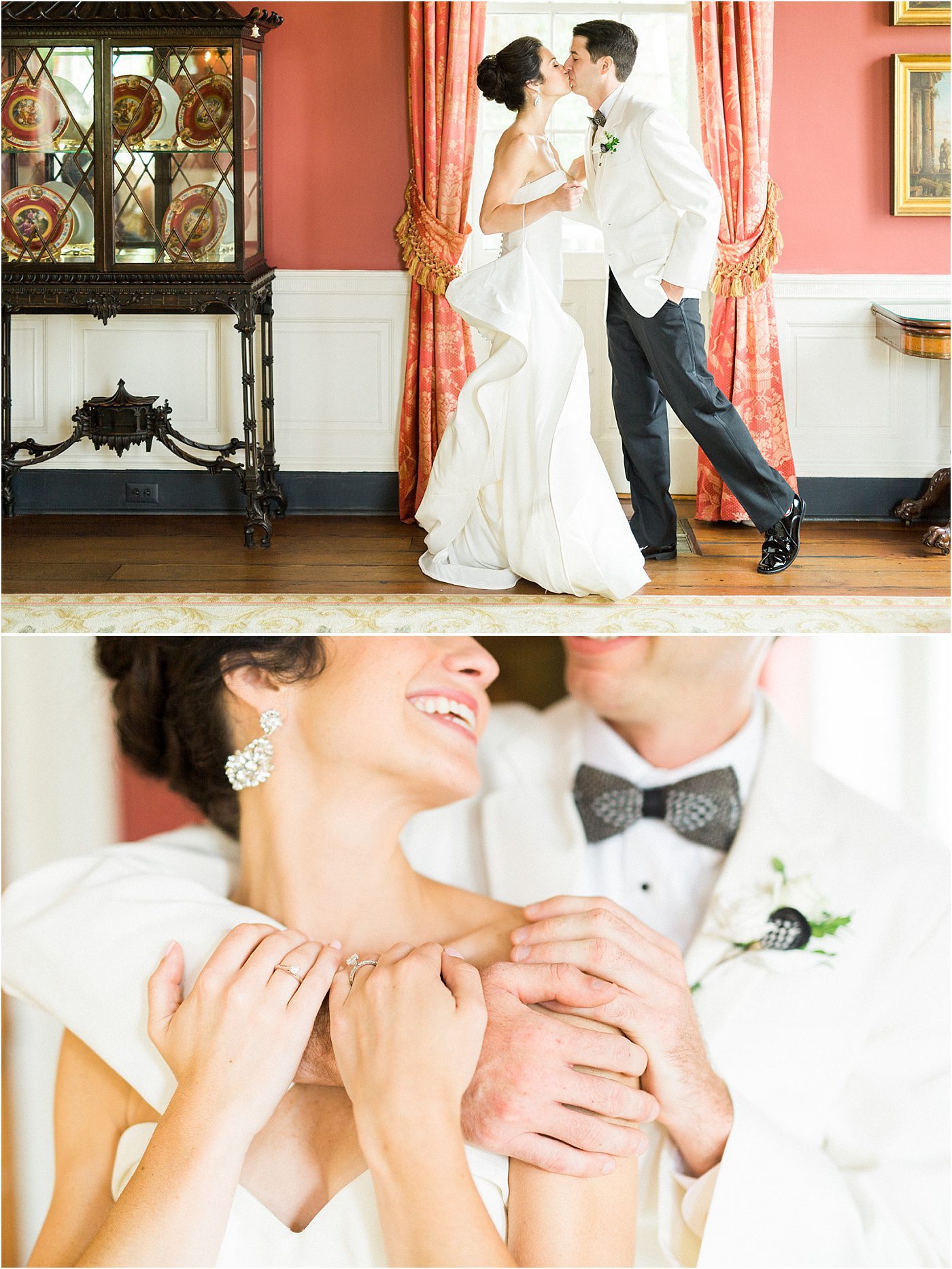 A Navy and Gold William Aiken House Wedding | Charleston Wedding Photographer | Catherine Ann Photography
