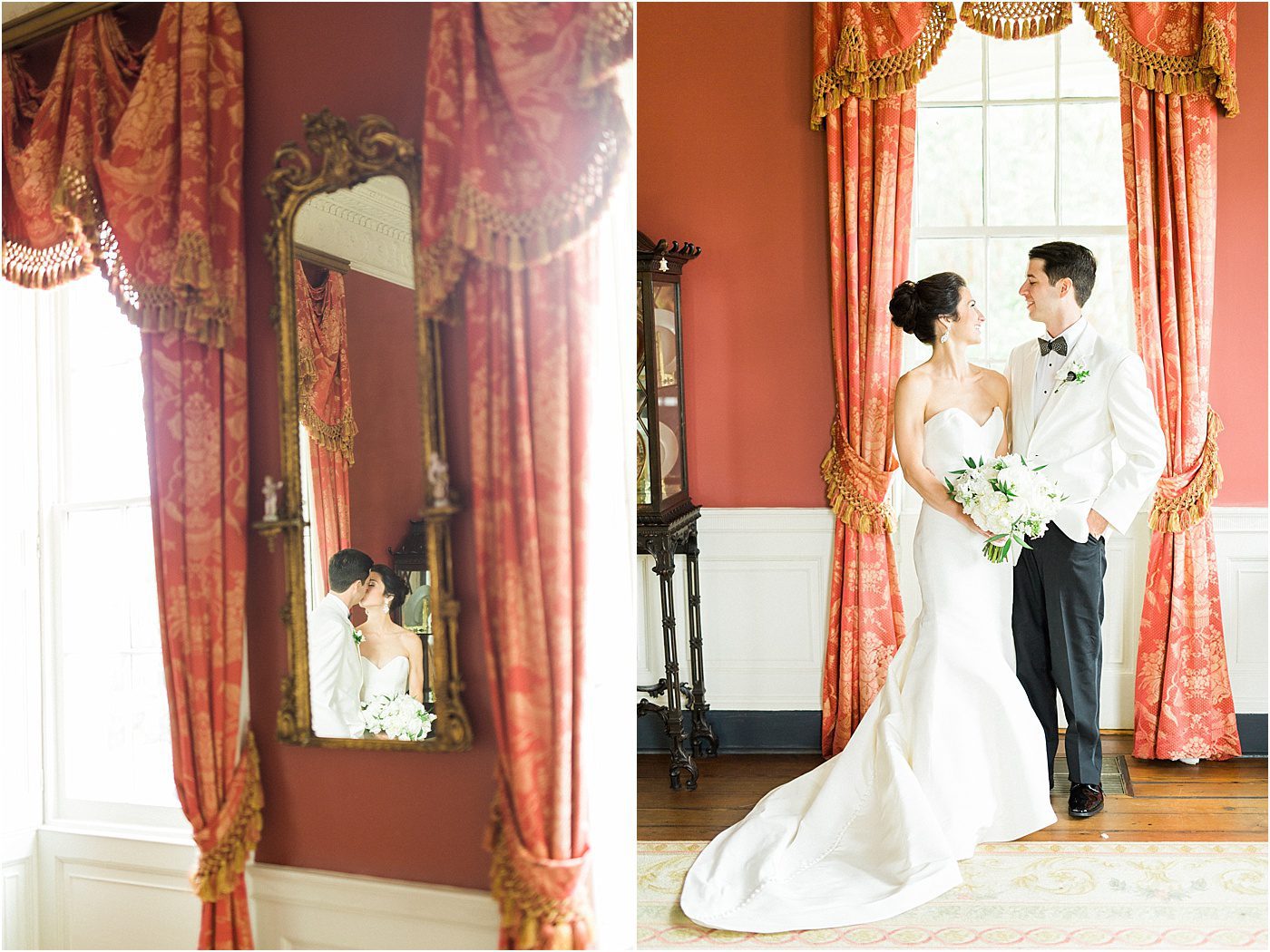 A Navy and Gold William Aiken House Wedding | Charleston Wedding Photographer | Catherine Ann Photography