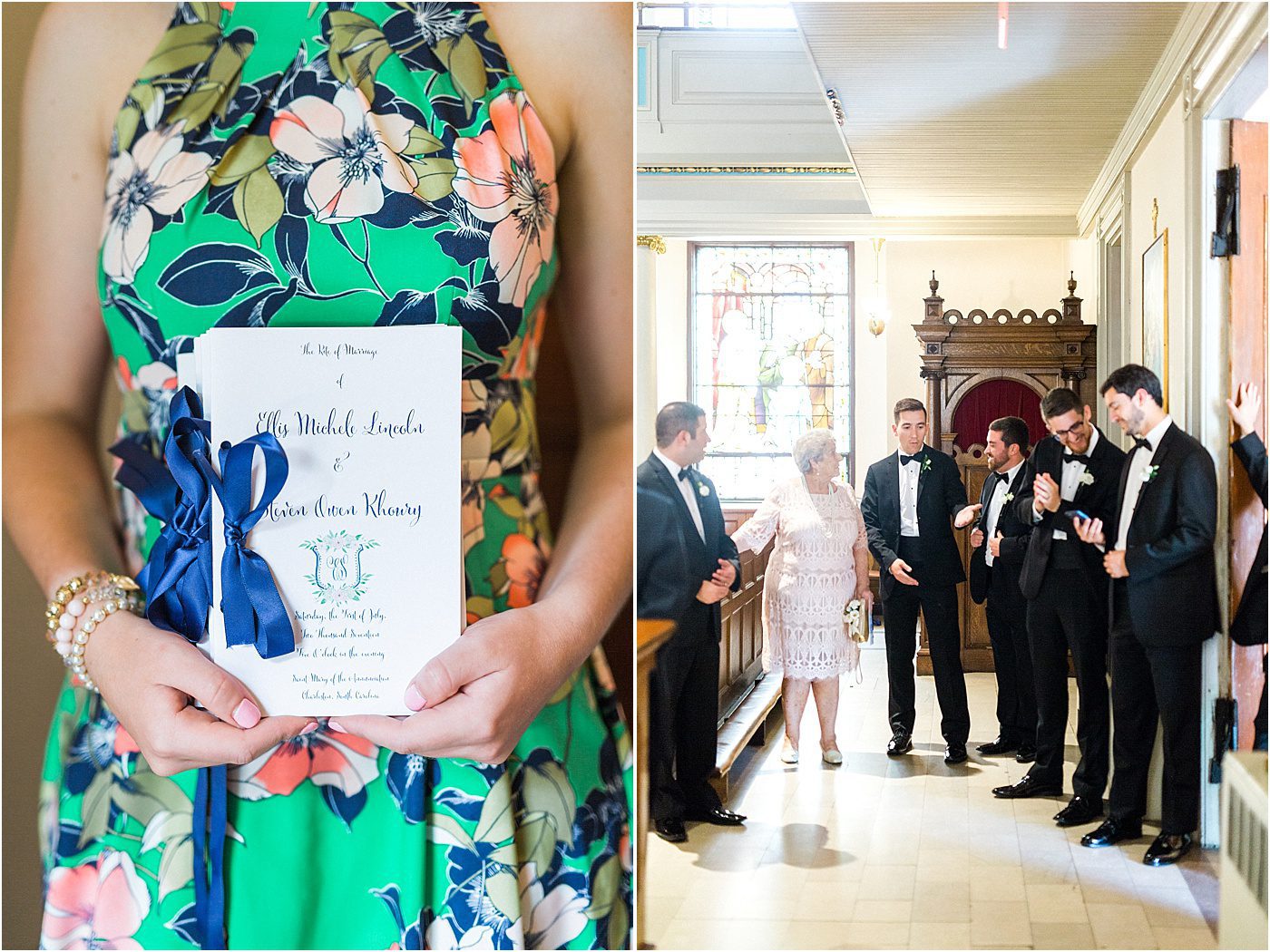 A Navy and Gold William Aiken House Wedding | Charleston Wedding Photographer | Catherine Ann Photography