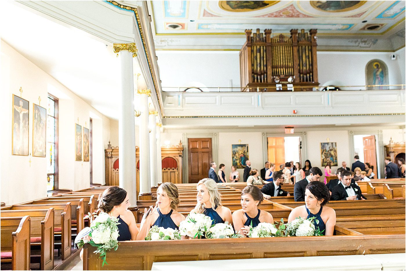 A Navy and Gold William Aiken House Wedding | Charleston Wedding Photographer | Catherine Ann Photography