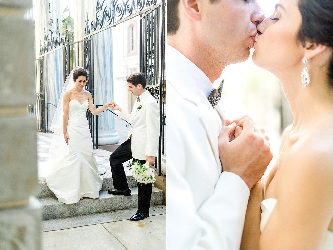 A Navy and Gold William Aiken House Wedding | Charleston Wedding Photographer | Catherine Ann Photography