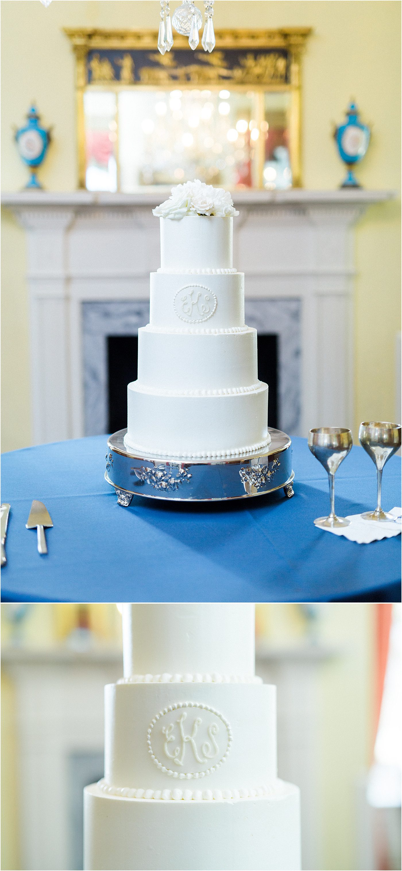 A Navy and Gold William Aiken House Wedding | Charleston Wedding Photographer | Catherine Ann Photography