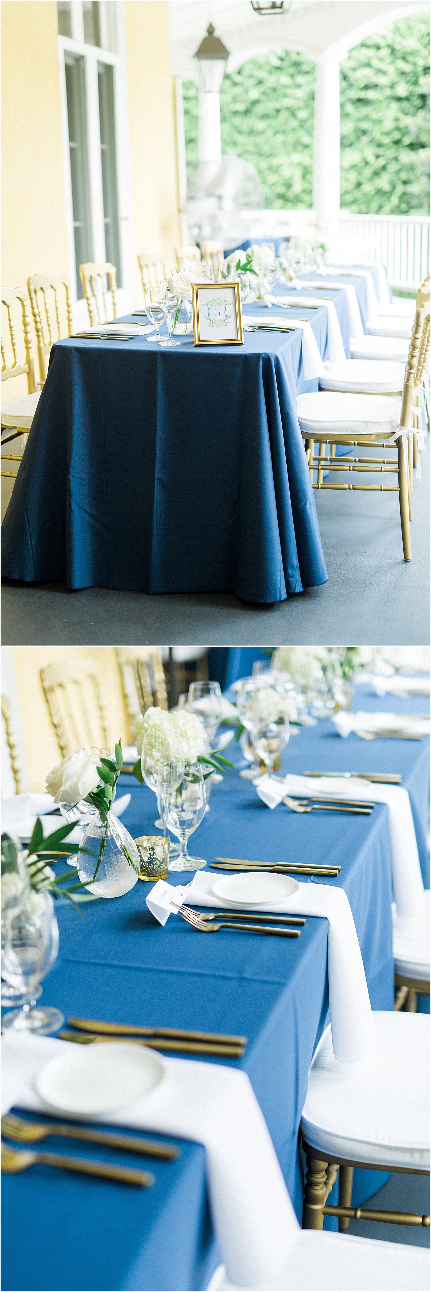 A Navy and Gold William Aiken House Wedding | Charleston Wedding Photographer | Catherine Ann Photography
