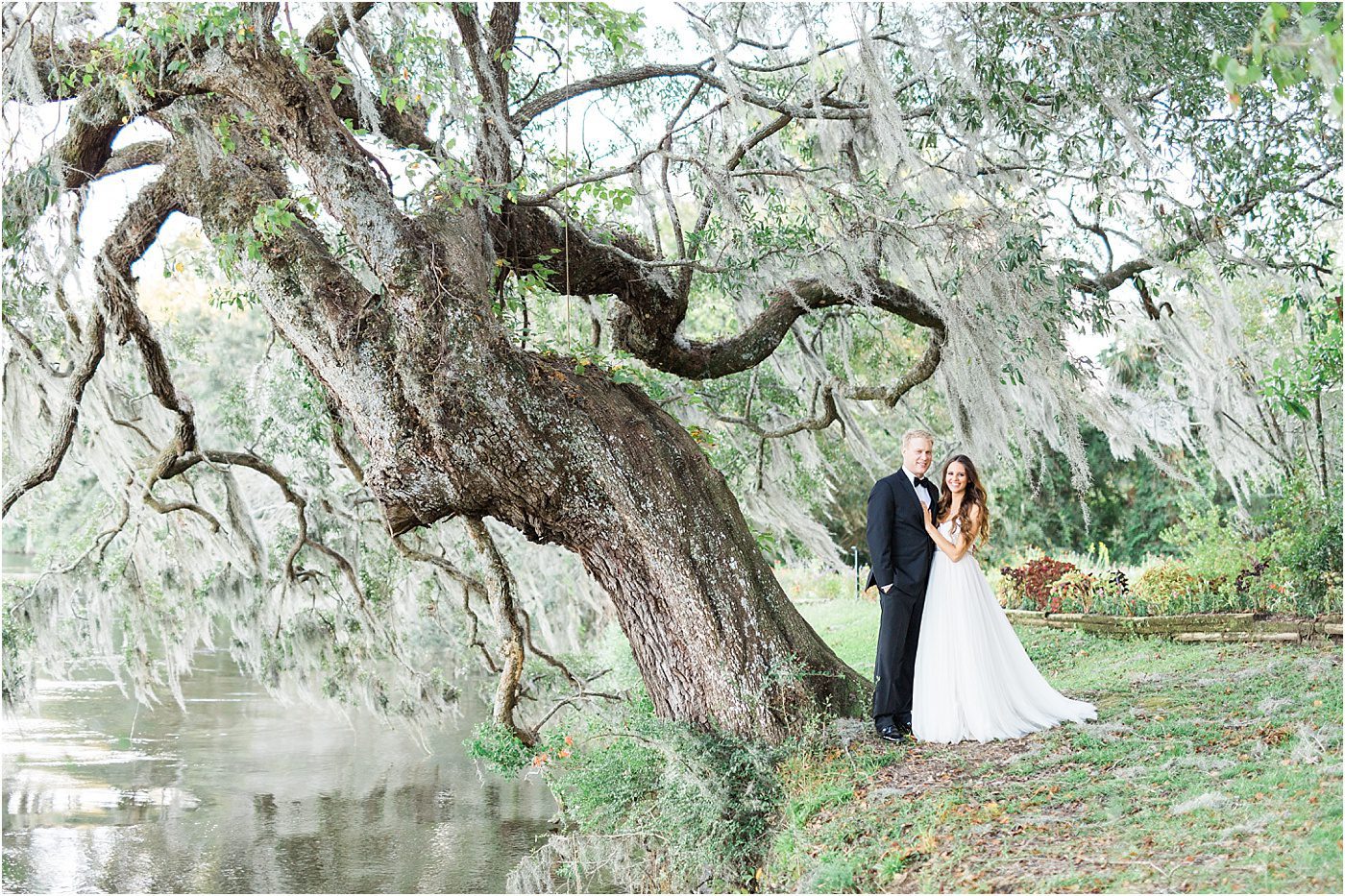 Intimate elopement at Magnolia Plantation by Catherine Ann Photography and Love Letter Gray