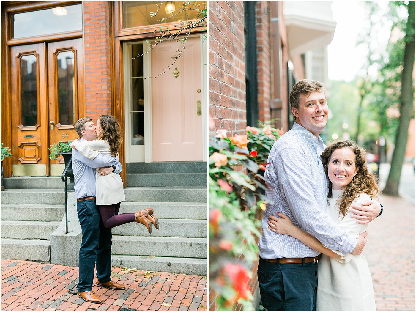 Engagement photos in Beacon Hill | Catherine Ann Photography