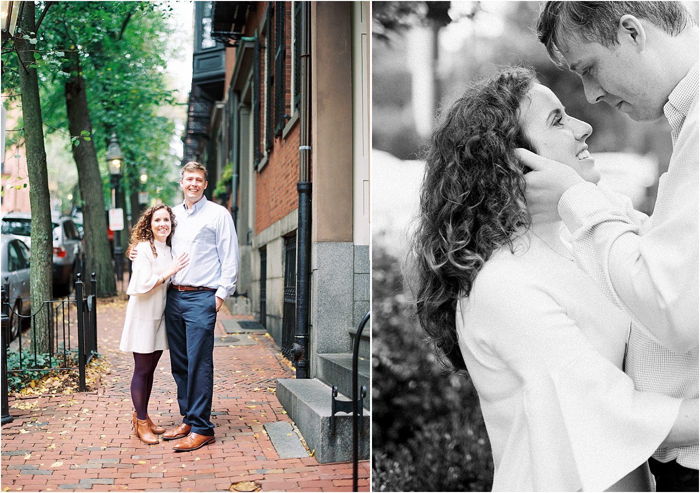 Beacon Hill fall engagement session | Catherine Ann Photography