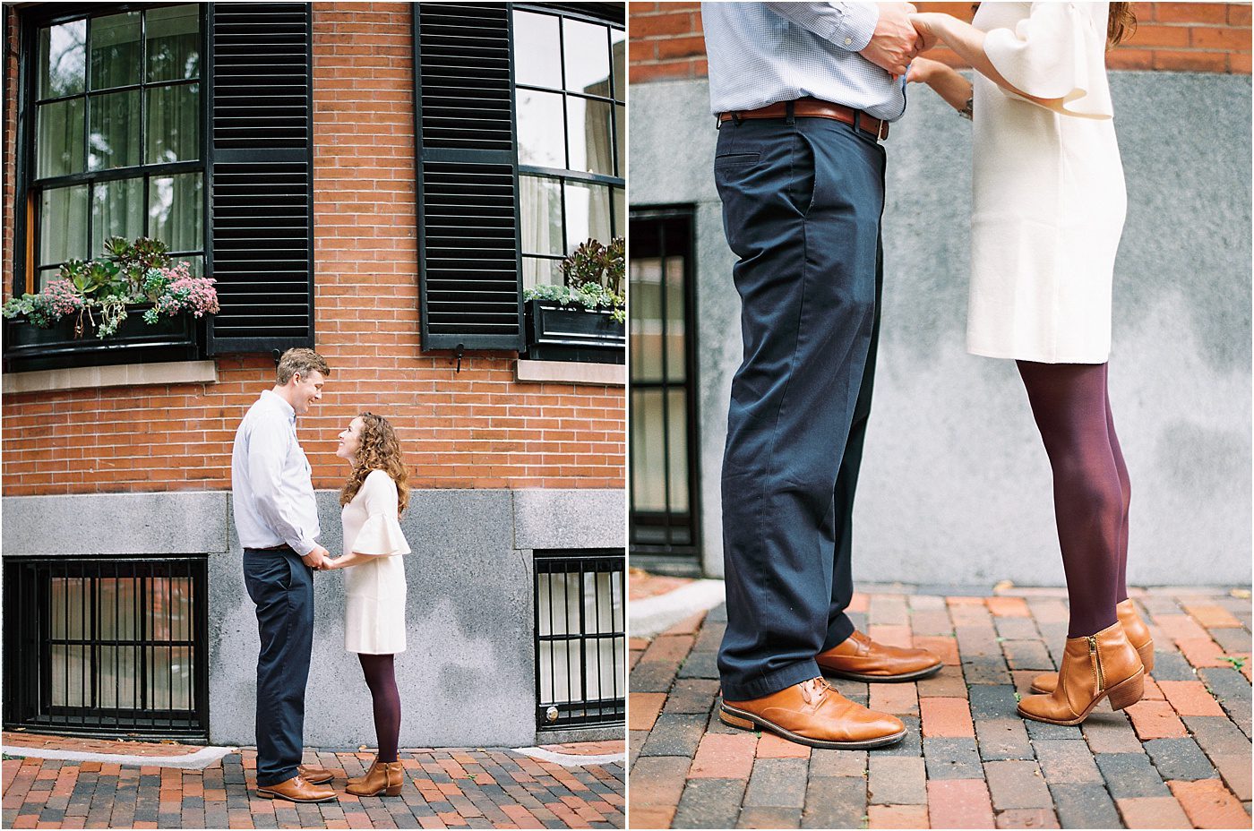 Tall and short couple photo inspiration | Catherine Ann Photography