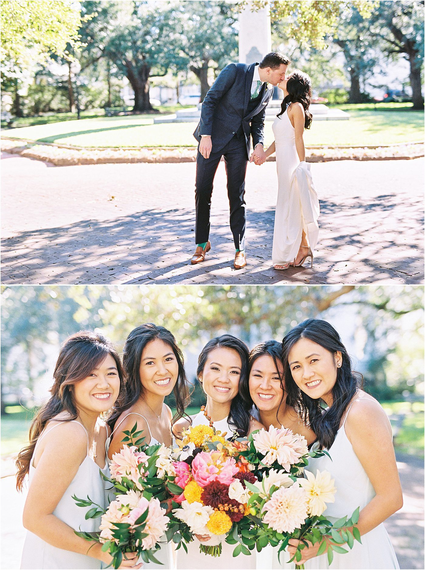 Colorful Wedding at Cannon Green with Chinese Details | Charleston Film Wedding Photographer | Catherine Ann Photography