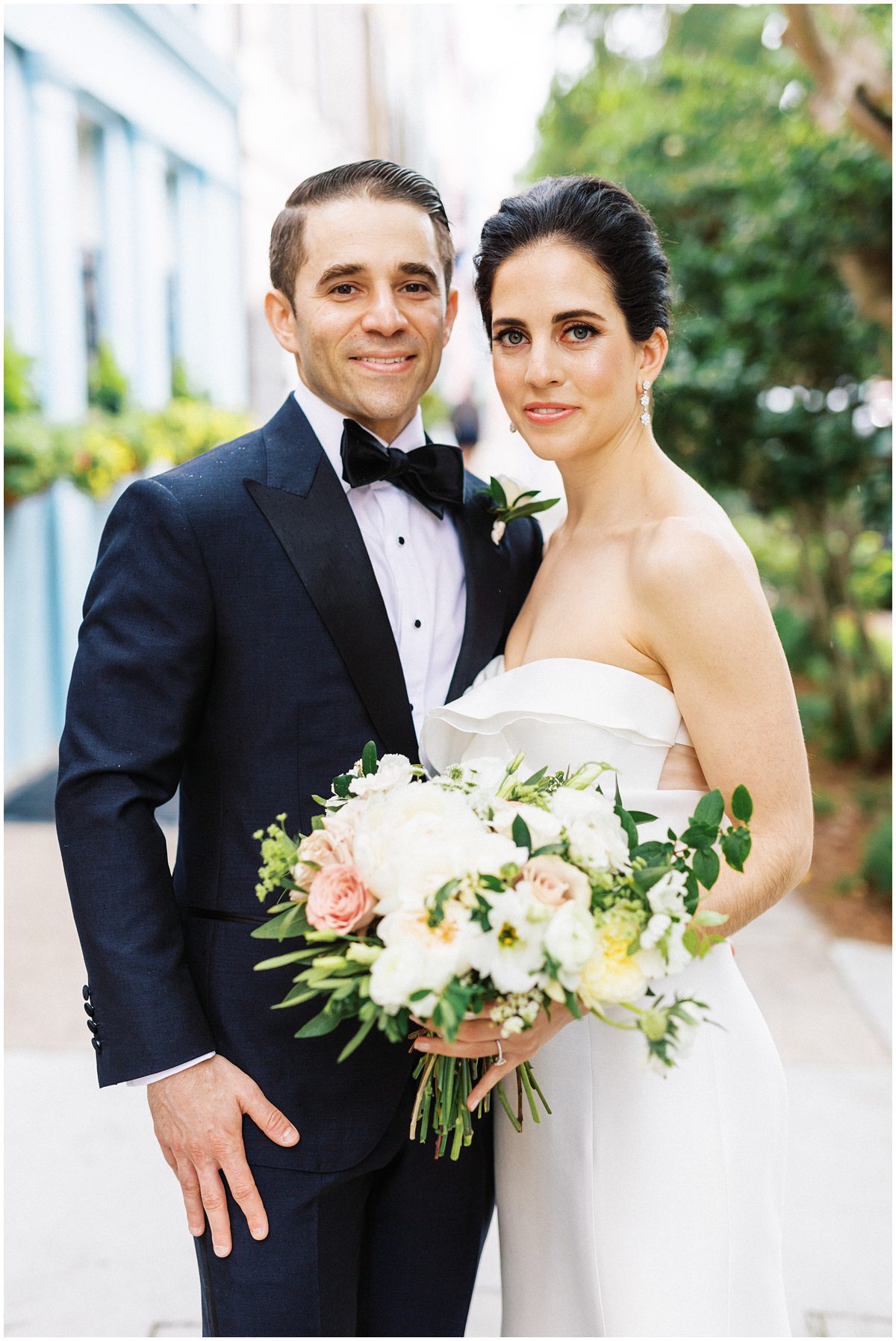 A modern bride and groom from NYC throwing their wedding in Charleston SC