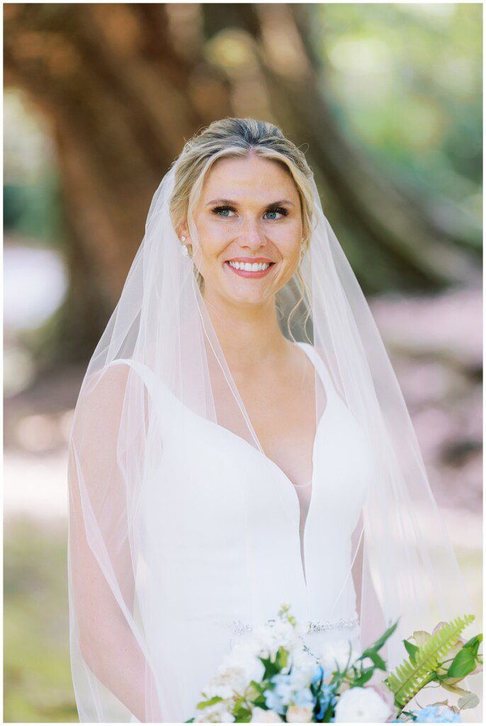 Wedding hair and makeup by Silhouette on Site in Charleston 