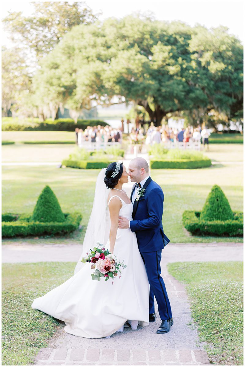 garden ceremony in Charleston at Middleton Place