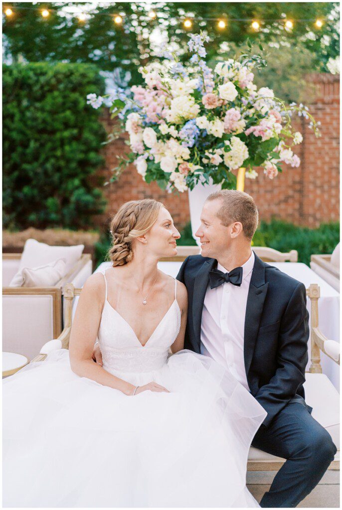 Pastel Garden Wedding at the Cedar Room by Charleston SC wedding photographers Catherine Ann Photography