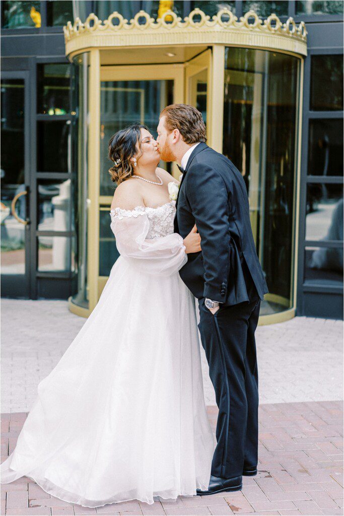 Wedding photos at the Grand Bohemian Hotel in downtown Charlotte