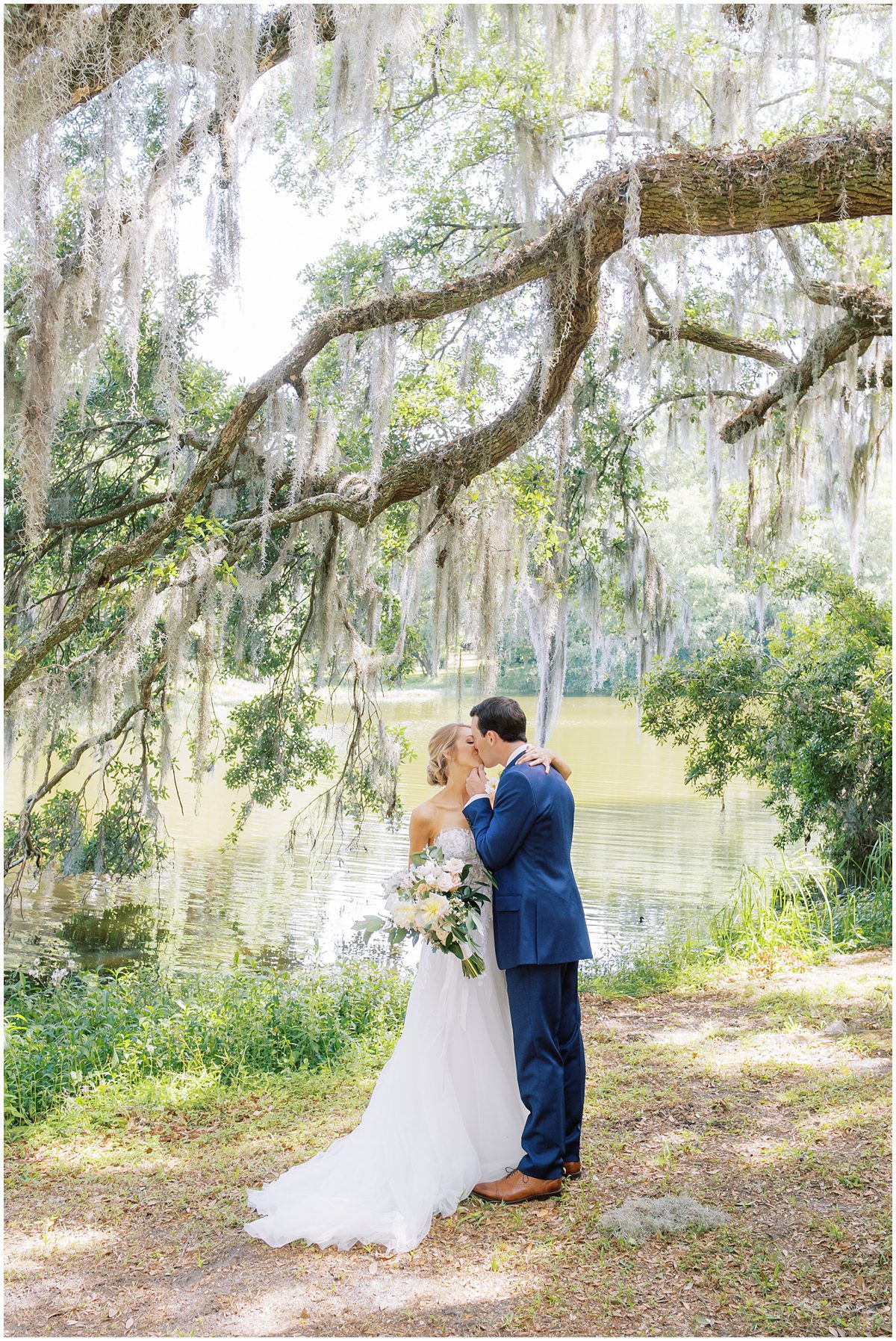 Spring wedding at the Legare Waring House in Charleston SC