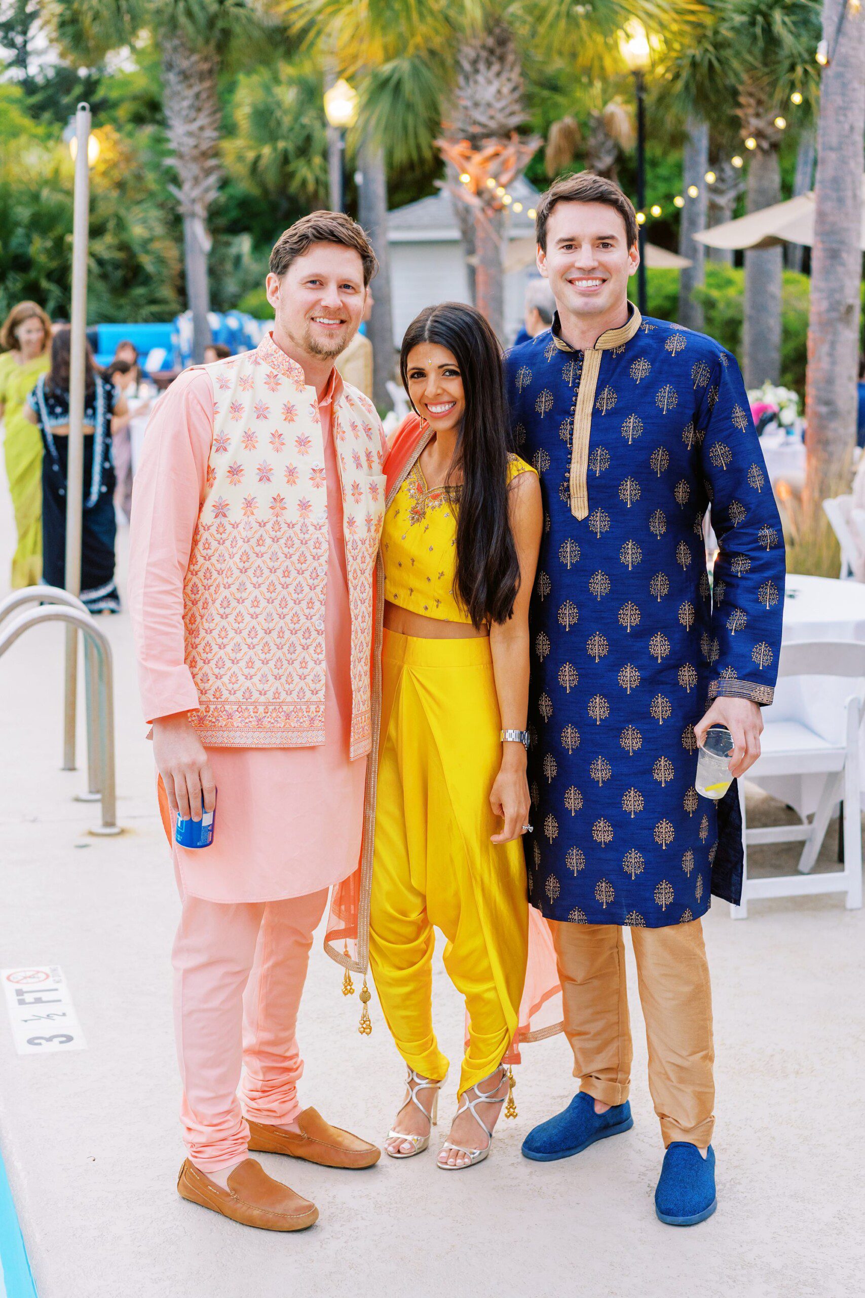 a colorful Indian wedding in Charleston SC