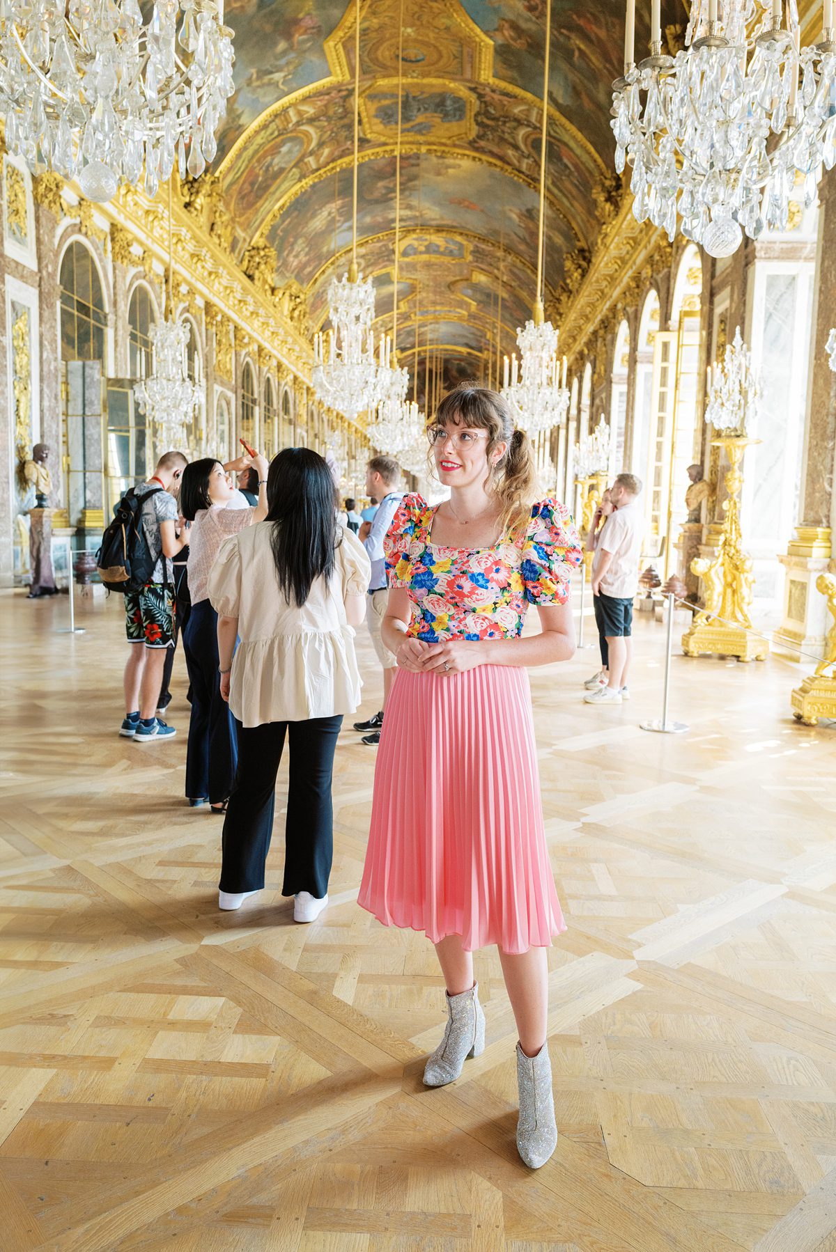 visiting the palace of versailles in paris france