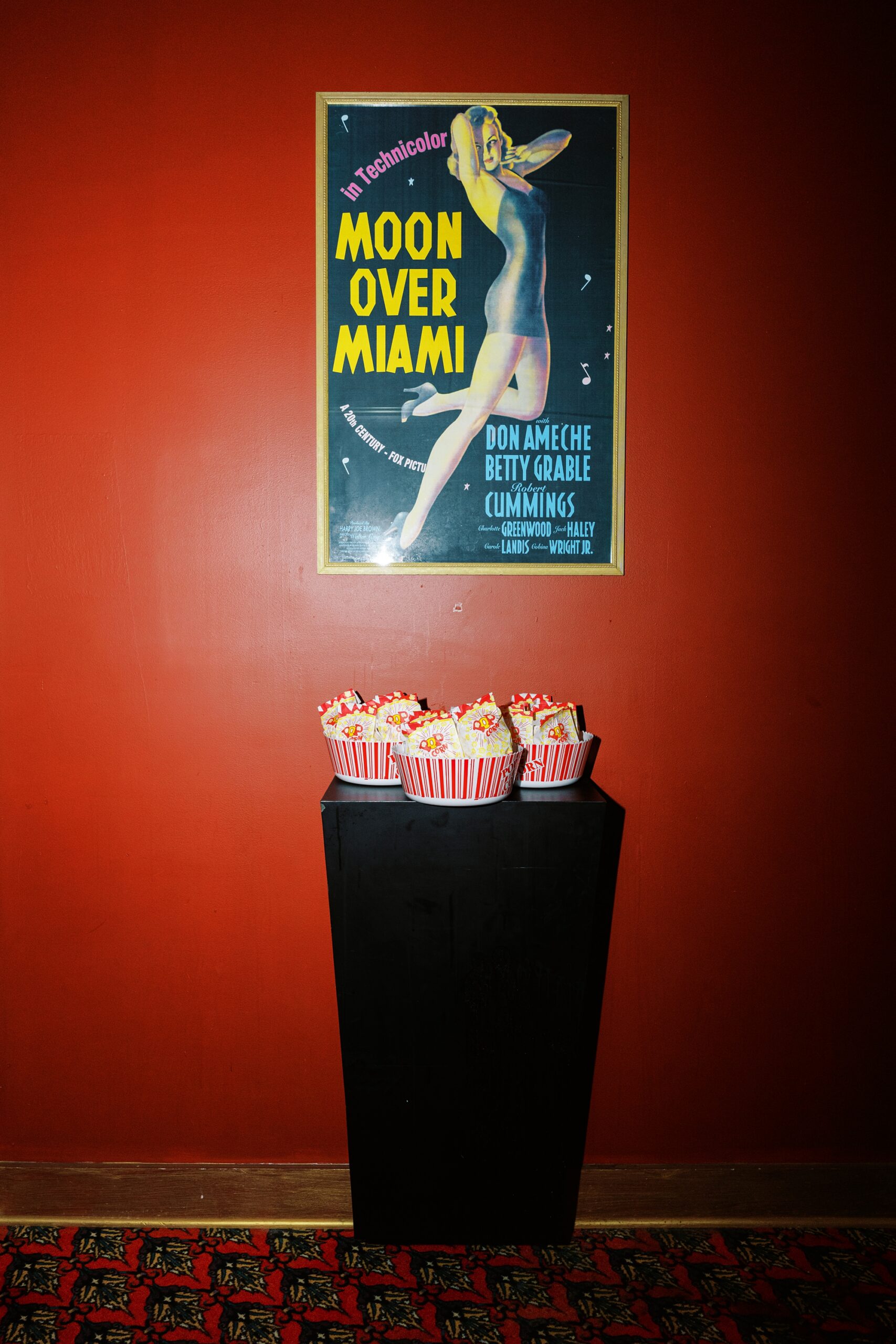 a movie themed wedding reception in miami florida